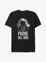 Star Wars Vader Padre Del Ano T-Shirt