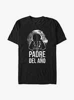Star Wars Vader Padre Del Ano T-Shirt