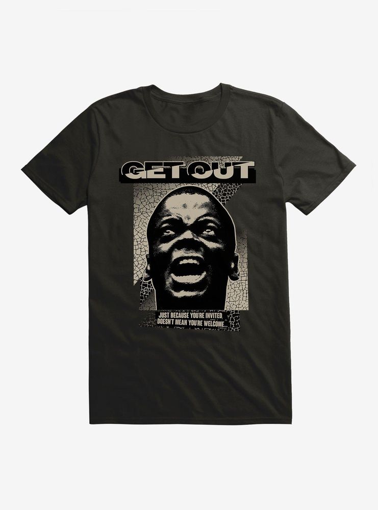 Get Out Screaming Face T-Shirt