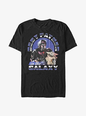 Star Wars The Mandalorian Father's Day Best Father To Child T-Shirt