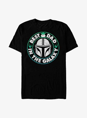 Star Wars The Mandalorian Father's Day Best Galaxy Dad T-Shirt