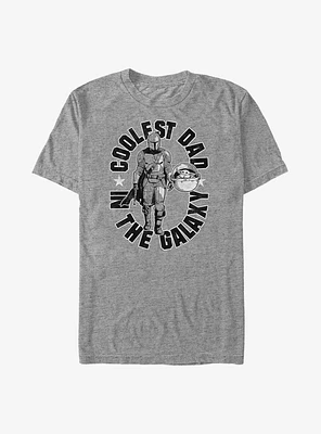 Star Wars The Mandalorian Father's Day Coolest Dad T-Shirt