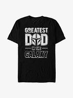 Star Wars The Mandalorian Father's Day Galaxy's Best Dad T-Shirt