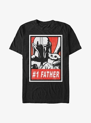 Star Wars The Mandalorian Father's Day Galaxy Dad T-Shirt