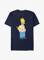 The Simpsons Father's Day Number 1 Dad Homer T-Shirt
