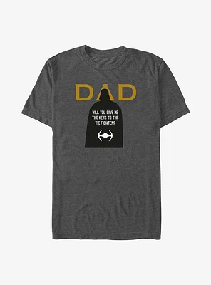Star Wars Father's Day Keys To Fighter T-Shirt