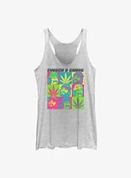 Cheech And Chong Colored Squares Boxup Girls Tank