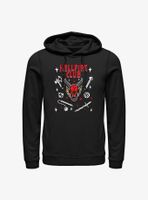 Stranger Things Textbook Hellfire Club Hoodie