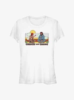 Cheech And Chong Sunset Buds Girls T-Shirt