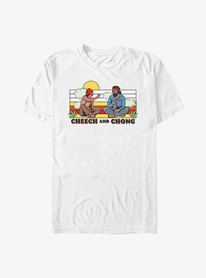 Cheech And Chong Sunset Buds T-Shirt