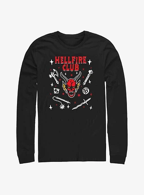 Stranger Things Hellfire Club Long Sleeve T-Shirt