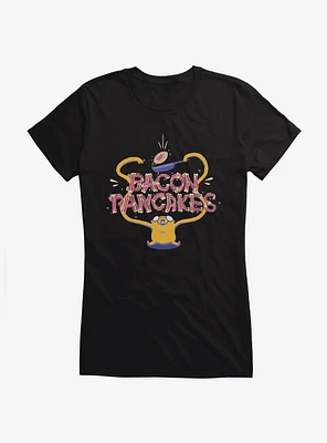 Adventure Time Jake Bacon Pancakes Girls T-Shirt