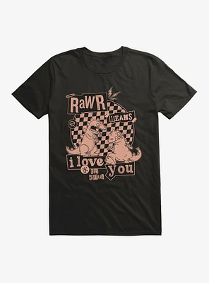 Rugrats Punk Poster Rawr Means I Love You T-Shirt