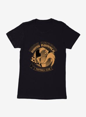 Looney Tunes Road Runner Football Club Bronze Womens T-Shirt