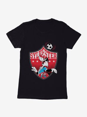 Looney Tunes Sylvester Football Womens T-Shirt
