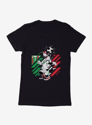 Looney Tunes Sylvester Football Italy Womens T-Shirt
