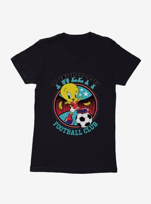 Looney Tunes Tweety Football Club Womens T-Shirt