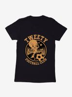 Looney Tunes Tweety Football Club Bronze Womens T-Shirt