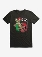 Looney Tunes Wile E Coyote Football Mexico T-Shirt