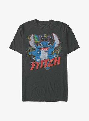 Disney Lilo And Stitch Planets T-Shirt