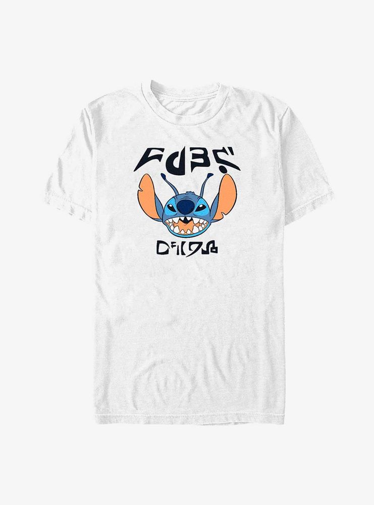 Disney Lilo And Stitch Tiger Crawl Front T-Shirt