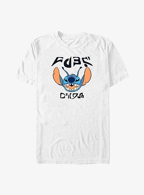 Disney Lilo And Stitch Tiger Crawl Front T-Shirt