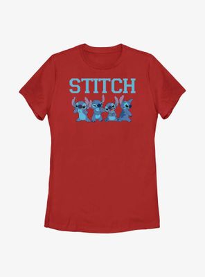 Disney Lilo And Stitch Happy Womens T-Shirt