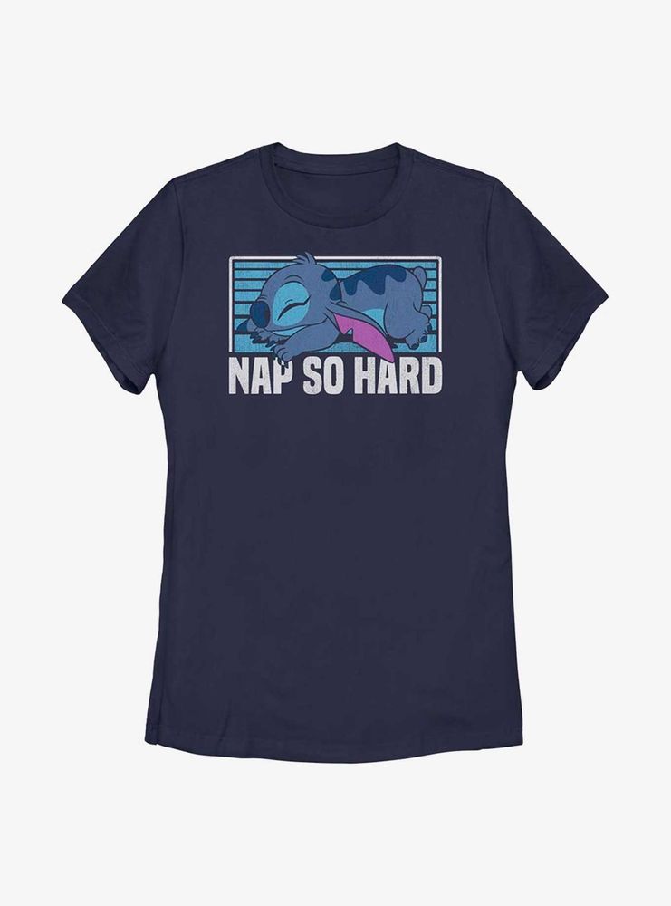 Disney Lilo And Stitch Nap Womens T-Shirt