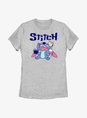 Disney Lilo And Stitch Eat Womens T-Shirt