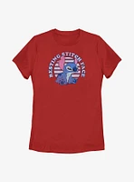 Disney Lilo And Stitch Face Womens T-Shirt