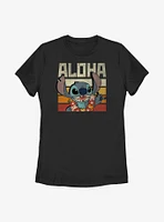 Disney Lilo And Stitch Says Aloha Womens T-Shirt