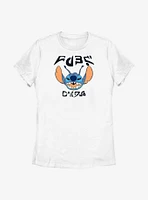Disney Lilo And Stitch Tiger Crawl Front Womens T-Shirt