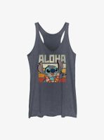 Disney Lilo And Stitch Says Aloha Womens Tank Top