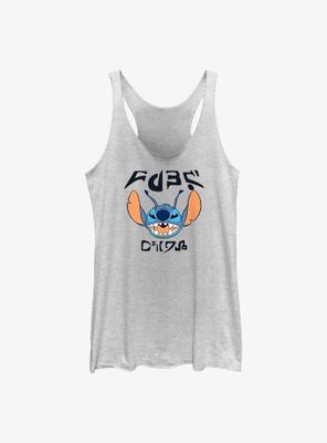 Disney Lilo And Stitch Tiger Crawl Front Womens Tank Top