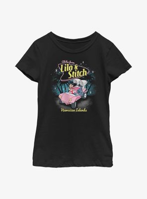 Disney Lilo And Stitch 50s Youth Girls T-Shirt