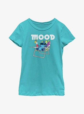 Disney Lilo And Stitch Mood Youth Girls T-Shirt