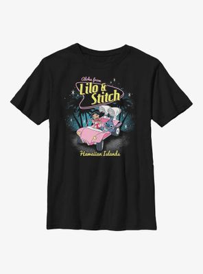 Disney Lilo And Stitch 50s Youth T-Shirt