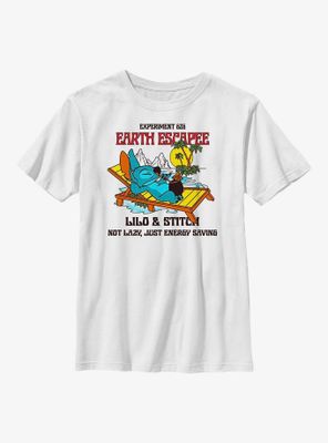 Disney Lilo And Stitch Lazy Back Youth T-Shirt