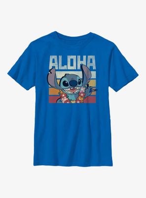 Disney Lilo And Stitch Says Aloha Youth T-Shirt