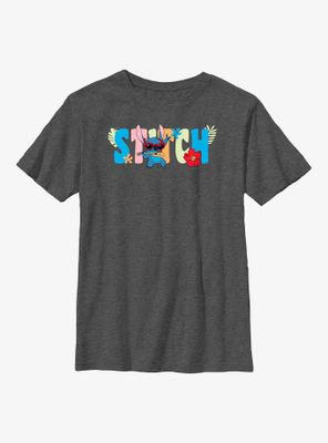 Disney Lilo And Stitch Tropic Shades Youth T-Shirt