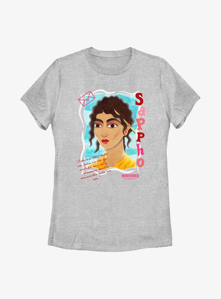 Rebel Girls Poet Sappho Womens T-Shirt