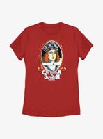 Rebel Girls Christina Of Sweden Portrait Womens T-Shirt