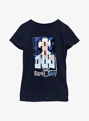 Rebel Girls Eileen Gray Cubes Youth T-Shirt