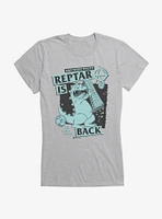 Rugrats Punk Poster Reptar Is Back Girls T-Shirt