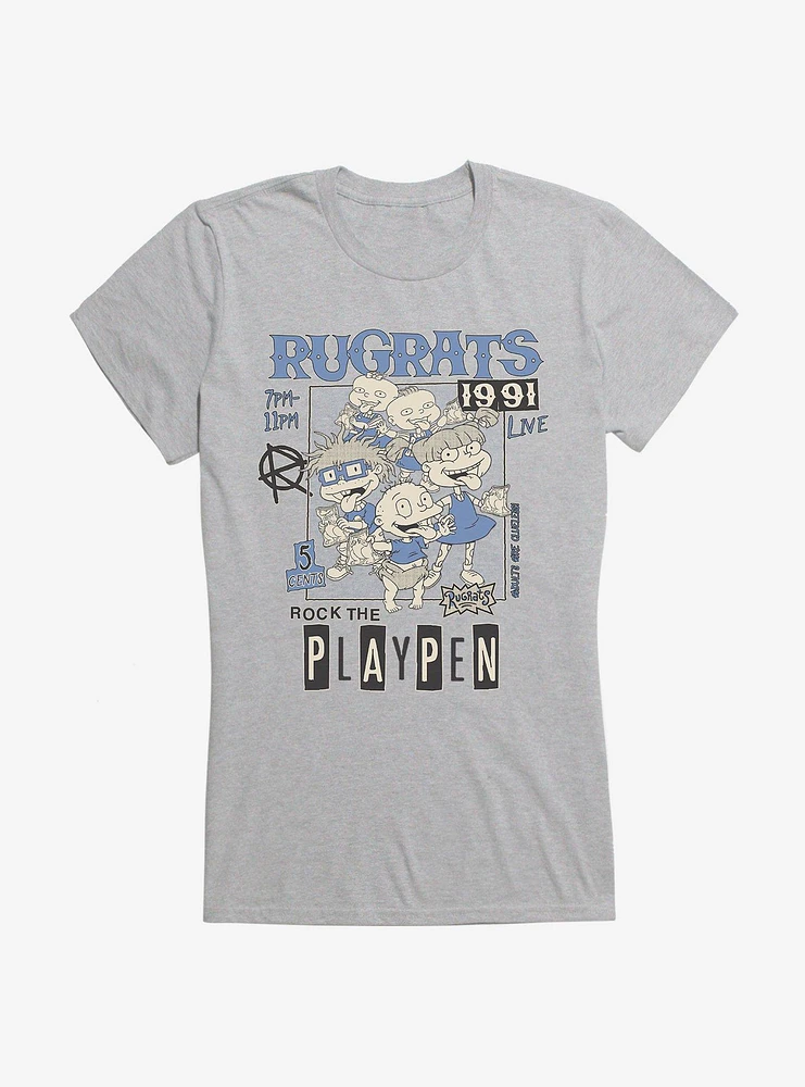 Rugrats Rock Poster Live Girls T-Shirt