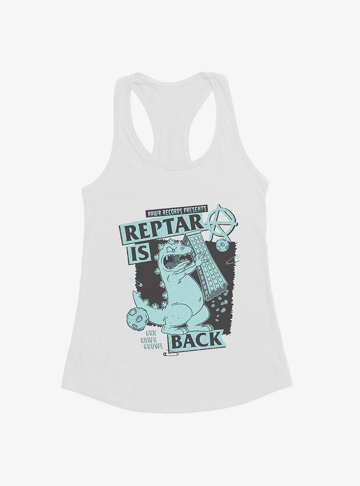 Rugrats Punk Poster Reptar Is Back Girls Tank