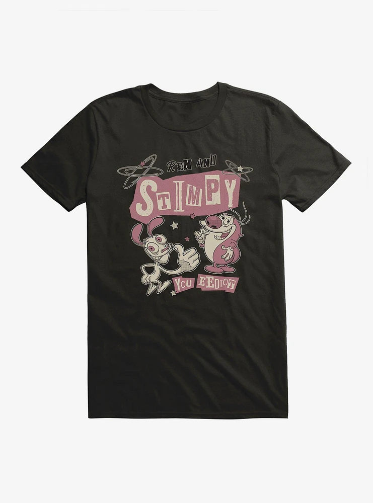 The Ren & Stimpy Show You Eediot T-Shirt