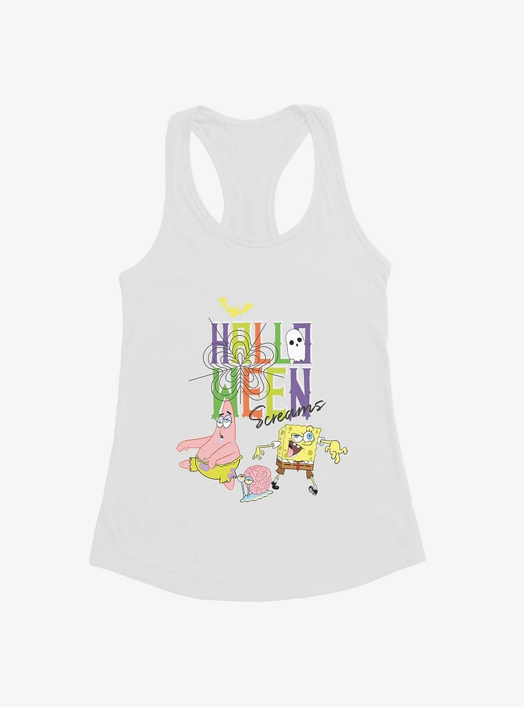 SpongeBob SquarePants Halloween Screams Girls Tank Top