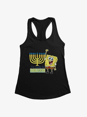 SpongeBob SquarePants I'm Ready For Hanukkah Girls Tank