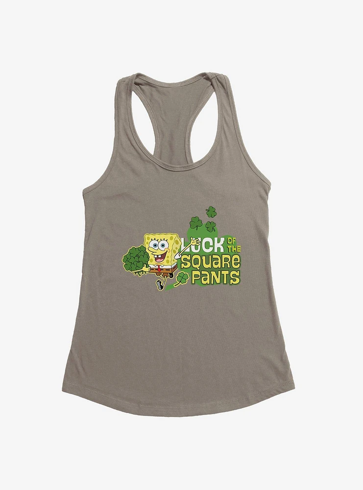 SpongeBob SquarePants Luck Of The Square Pants Girls Tank